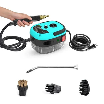 2500W Handheld Steam Cleaner High and Temperature Air Conditioner Kitchen Hood Car Steam Clean Machine Floor and More Cleaning Apsilon