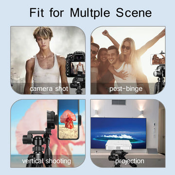 Phone Travel Self Tripod  Aluminum Tall 55” 140CM Stand With Quick Plates Mount Pan Head For Canon Nikon DSLR SLR Digital Camera Apsilon