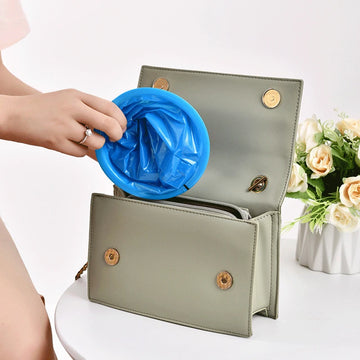 5-25Pcs 1000ML Portable Disposable Travel Car Airplane Motion Sickness Nausea Vomit Cleaning Bag Clean Eco-Friendly Plastic Bag Apsilon