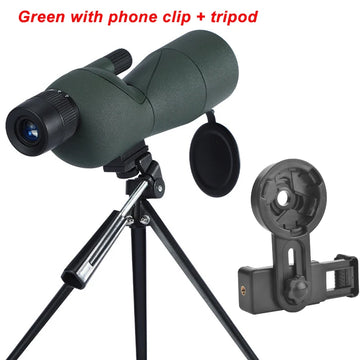 25-75x60 Spotting Scope Zoom Monocular high power telescope Bak4 Prism ED Lens For Outdoor Camping Bird Watching hunting Apsilon
