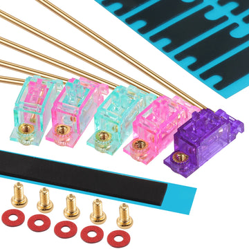 DUROCK Stabilizer V2 Screw-in Stabilizers PCB Mount Keycap Stabilisers Screw in Mechanical Keyboard Space Bar Stabs Apsilon