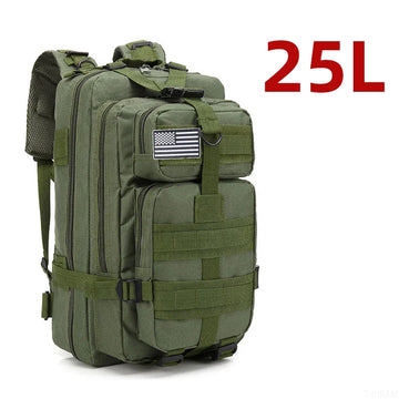 25L/50L 1000D Nylon Waterproof Trekking Fishing Hunting Bag Backpack Outdoor Rucksacks Tactical Sports Camping Hiking Apsilon