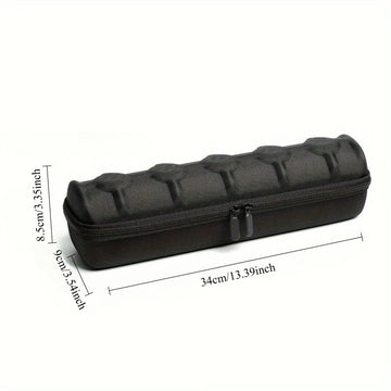 1pc 5-Slot Watch Case | Hard Shell Travel Organizer with Pillow Insert - Gift Ready (Black),suitable for smart watch storage Apsilon