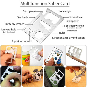 Professional Car Survival First Aid Kit Outdoor Camping Hiking First Aid Kit Emergency Gear Outdoor SOS Wilderness Adventure Apsilon