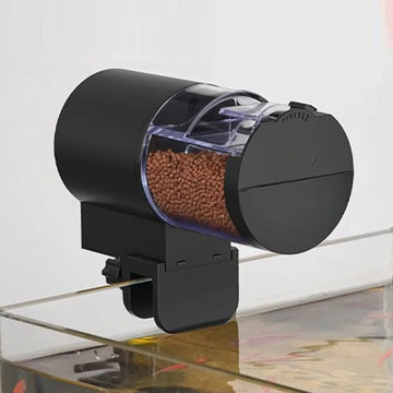 Automatic Fish Feeder With Timer IP66 Waterproof Auto Fish Tank Feeder 100ml Capacity Food Dispenser For Fish/Turtle Apsilon