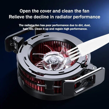 NEW MEMO CX08 PRO 9V2A Universal Mobile Phone Cooler Frozen Semiconductor Cooling Fan Radiator Magnetic Back Clip PUBG Heat Sink Apsilon