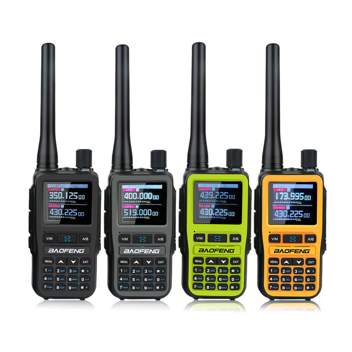 2PCS/Pack Baofeng UV-5R Mini Dual Band Dual PTT Walkie Talkie 5RMINI Air Band Rx 5W Compact  VOX FM Amateur Radio Type-C Charge Apsilon