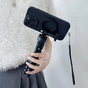 For Magsafe Magnetic Tripods For Mobile Phone Tripod Smartphone Monopod Universal Stand Octopus Mini Tripod For Phone Holder Apsilon
