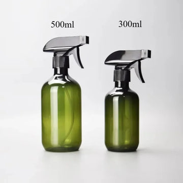 300/500ML Plastic Spray Bottle Large Capacity High Pressure Moisturizer Empty Container for Water Can Hair Stylist Hairdressing Apsilon