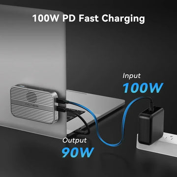 Acasis 10Gbps Magnetic M.2 NVMe SSD Enclosure & USB-C Docking Station TF/SD 3.0 4K 60HZ for iPhone 17/17 Pro/iPhone 16/16 Pro Apsilon