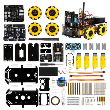 KUONGSHUN ESP32 Cam 328P Robot Kit Open Source Development Board Smart Robot Car ESP32 Camera Robotics Starter Kit for Arduino Apsilon