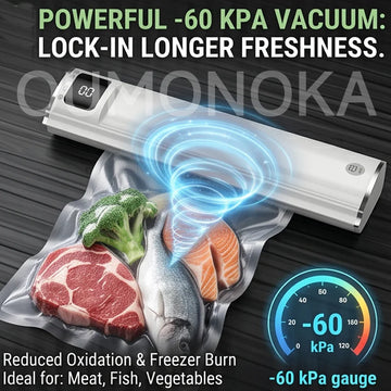 Portable Vacuum Sealer for Food Kitchen Gadgets Degasser Home Appliance Compressor Plastic Bag Sealer Vacuum Packaging Machine Apsilon