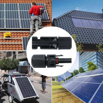 Solar Crimping Tool Set Photovoltaic Solar Connector Kit 1000V 30A Panel Solor Connectors for PV/MC Cable 2.5/4/6mm2 Apsilon