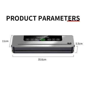 High Quality Electric Custom Kitchen Vacuum Sealer Machine Professional Home Easy Use Low Noise Vacuum Food Sealer with Cutter Apsilon