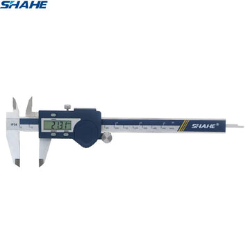 SHAHE New Hardened Stainless Steel 0-150mm Digital Caliper Vernier Calipers Micrometer Electronic Vernier Caliper Measuring Tool Apsilon