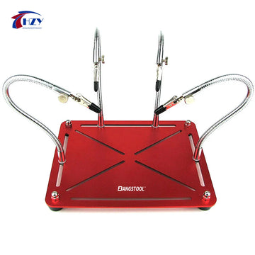 TOOKKS PCB Holder Third Hand for Soldering Helping Hand for Magnifier Welding Tools Welding Clamp for Motherboards Repair Apsilon
