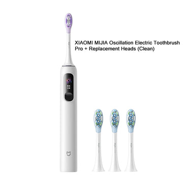 MIJIA Oscillation Electric Toothbrush Pro,Smart 4 Modes,IPX8 Waterproof Sonic Vibration Toothbrushes,180-day Battery Life Apsilon