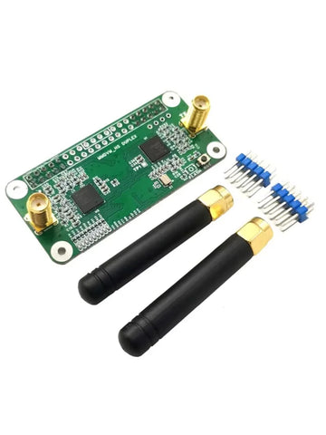 New Version MMDVM HS Dual Duplex Hotspot Board  Support P25 DMR NXDN With OLED 2 Antennas + Case For Raspberry pi Pistar Apsilon