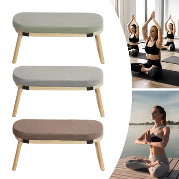 Foldable Meditation Bench Kneeling Meditation Stool for Home Kneeler Meditations Yoga Prayer Coffee/Gray/Green Apsilon