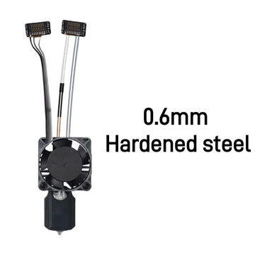 Bambu Original X1/P1 Series Hotend Kit Hardened Steel Nozzle 0.2/0.4/0.6/0.8mm For Bambu lab X1C X1 P1P P1S 3D Printer Parts Apsilon