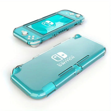 Transparent TPU Switch Lite Case - Shock-Absorbing Softshell Protector, and Crystal-Clear Console Case for Nintendo Switch Lite Apsilon