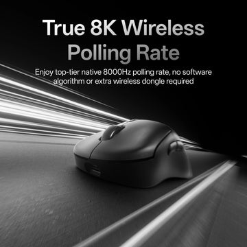 Rapoo VT3 GEN-2 Wireless Gaming Mouse 53g Lightweight 8KHz Polling Rate 26000DPI 10 Programmable Buttons Optical Sensor Apsilon