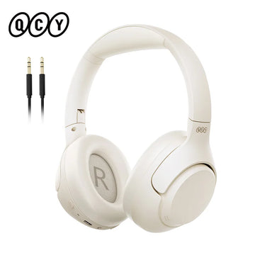 QCY H3 ANC Hi-Res Audio Wireless Bluetooth 5.4 Headphones Over Ear Headset 60Hrs 43dB Hybrid Active Noise Cancellation Earphone Apsilon