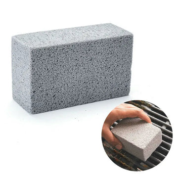1pc BBQ Grill Cleaning Brush Brick Block Barbecue Cleaning Stone Pumice Brick For Barbecue Rack Outdoor Kitchen BBQ Tools Apsilon