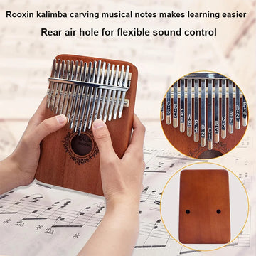 Kalimba Finger Piano 21 Keys 17 Key Thumb Piano Keyboard Musical Instrument Mbira for Beginner Music Lover  ﻿ Apsilon