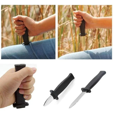 Retractable Fake Knife - Adult Plastic Magic Prank Toy for Jokes, Scary Tricks & Halloween Props (Realistic Toy) Apsilon