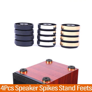 4pcs/set HIFI Audio Speaker Amplifier Anti-shock Absorber Feet Pads Isolation Stand Crab Claw Clamp Bracket For Camera Tripods Apsilon