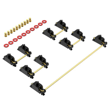 DUROCK Stabilizer V2 Screw-in Stabilizers PCB Mount Keycap Stabilisers Screw in Mechanical Keyboard Space Bar Stabs Apsilon