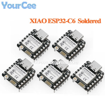 10pcs/1pc ESP32 Seeed Studio XIAO ESP32C6 ESP32C3 ESP32C5 WiFi 6+Bluetooth-compatible Ble 5 Zigbee Matter Wifi Development Board Apsilon