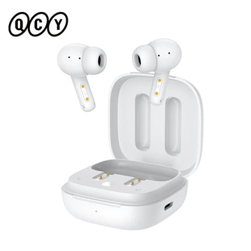 QCY T13 ANC Active Noise Cancelling Wireless Earbuds Bluetooth 5.3 Headphones 4 Mics ENC Clear Calls Earphones 30H Playtime IPX5 Apsilon