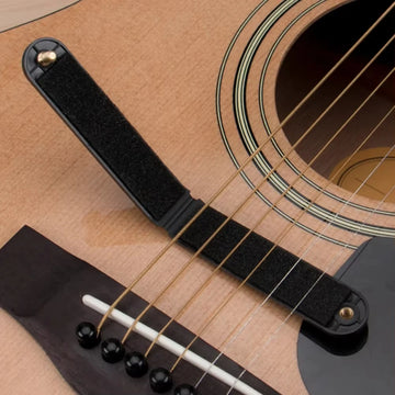 Miwayer Premium Neoprene Guitar Mute | 360° Fretboard Dampening | Silent Practice Pad w/Anti-Scratch Base Plate Apsilon
