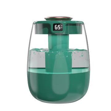 Air Humidifier Aroma Humidifier Double Spray Port Essential Oil Diffuser USB Water Humidifier with Light for Home Office Apsilon
