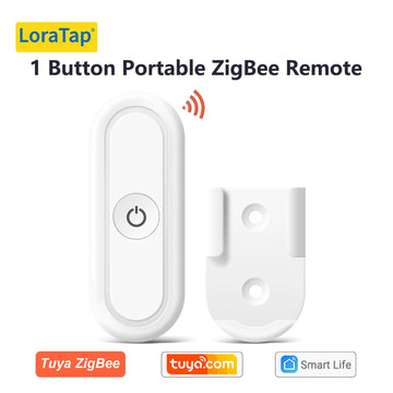 LoraTap ZigBee 3.0 Wireless 14 EU US Push Button Remote Tuya Scene Automation Control Switch Smart Life App Hub Need Apsilon