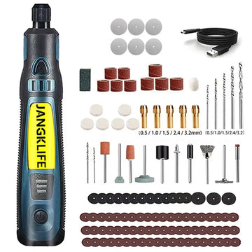 JANGKLIFE USB Cordless Rotary Tool Kit Woodworking Engraving Pen DIY For Jewelry Metal Glass Mini Wireless Drill Apsilon
