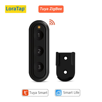 LoraTap ZigBee 3.0 Wireless 14 EU US Push Button Remote Tuya Scene Automation Control Switch Smart Life App Hub Need Apsilon