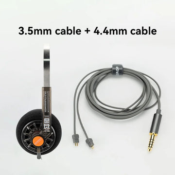 MOONDROP OLD FASHIONED On-Ear Headphone 40mm large dynamic driver 0.78-2pin 3.5mm Plug Apsilon