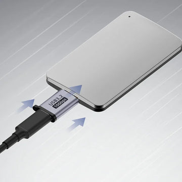 Micro B USB C 3.0 Male to Type C Female Adapter Type-C USB3.0 Micro B Connector for External Hard Drive Disk HDD Cable Adapter Apsilon