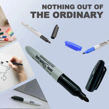Creative Fake Red Black Marker Pen Hidden Compartment Sight Diversion Safe For Home Office Hide Necklace Money Small Valuables Apsilon