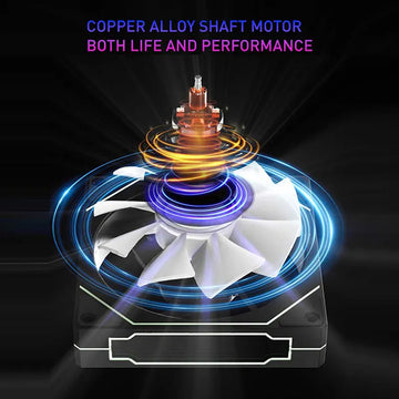 UPSIREN UF-1 PRISM 4 PRO 5PCS Computer Chassis Fan 12cm ARGB 4Pin PWM Quiet Cooling Fan 12V Large Air Volume 45.2CFM/600-1500RPM Apsilon