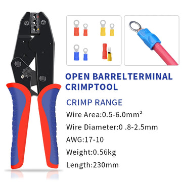 Pre Insulated Terminal Crimping Pliers Kit HS-30J HS-40J Clamp Cover/Multifunctional Brand Carbon Steel Crimping Pliers Apsilon