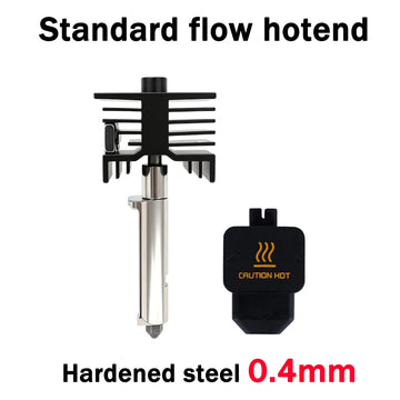 New High Quality H2D H2S H2C Hotend Kit with 0.2/0.4/0.6/0.8mm Hardened Steel Nozzle Replace Hotend Kit For Bambu H2D A1 A1mini Apsilon