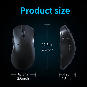AJAZZ AJ179 V2 MAX Wireless Gaming E-Sport 1K Polling Rate Lightweight Design Ergonomic PAW3311 Sensor Apsilon