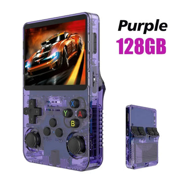 BOYHOM 256G/128G/64G R36S ARKOS 2.0 Retro Handheld Game Console 3.5'' IPS screen,Portable Pocket Game Player for  children gift Apsilon