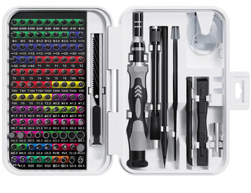 132 in 1 Precision Screwdriver Set Phillips Torx Magnetic Screwdriver Head with Storage Box 152 Bit Small Hand Repair Tool Kit Apsilon