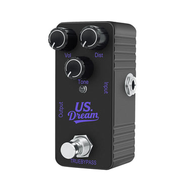 Electric Guitar Effects Pedal Mini Single Type Crunch Distortion Classic Chorus Delay    Digital Delay Apsilon