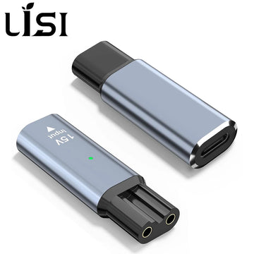 LISI 15V HQ8505 Type-C Shaver Adapter Charging Converter for Philips Norelco One Blade Pro QP6510 QP6520 QP6530 Beard Trimmer Apsilon